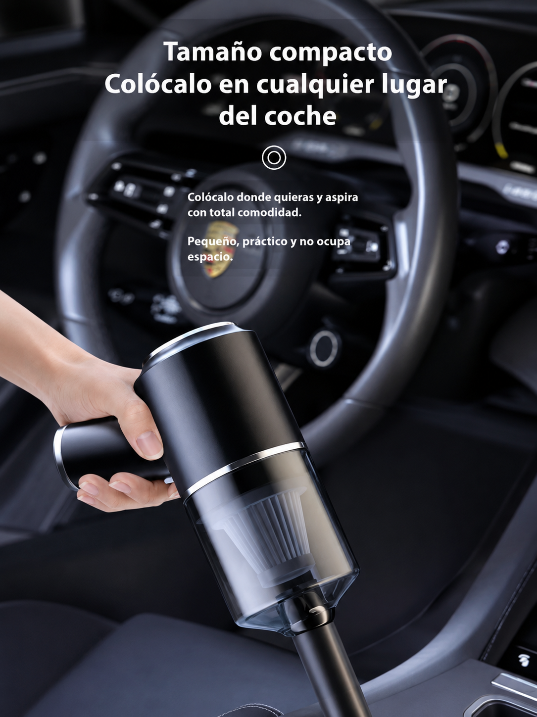 Aspiradora Portátil para Coche/Hogar