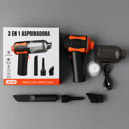 Aspiradora Portátil para Coche/Hogar