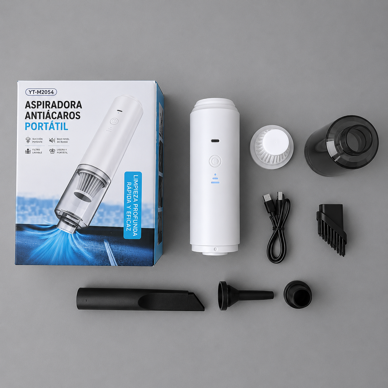 Aspiradora Portátil para Coche/Hogar