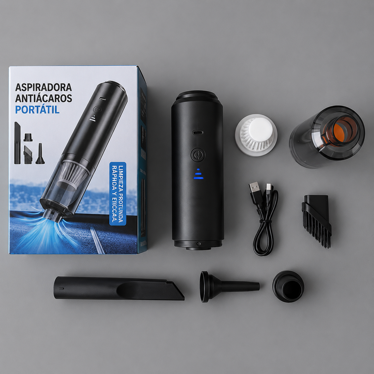 Aspiradora Portátil para Coche/Hogar
