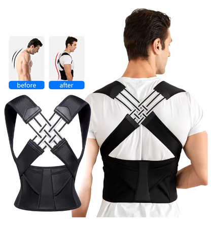 Corrector de Postura Premium – Soporte de Espalda Ajustable